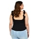 thumbnail image 3 of Top drapeado Zenobia Tallas Extras 11797 negro 40, 3 of 6