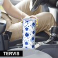 thumbnail image 6 of Pioneer Flower Floral Print Pattern 20oz Skinny Tumbler with Straw & Lid, Double Wall Vacuum Insulated Cup, Leak-Proof, Cup Holder Friendly, Hot 6H Cold 12H, 6 of 6