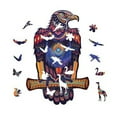 thumbnail image 2 of ITFABS Wooden Puzzles, Colorful Cartoon Animal Jigsaw Decompression Toys, 2 of 4