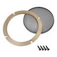 thumbnail image 4 of 10" Speaker Grill Mesh Decorative Circle Subwoofer Guard Protective Cover Audio Accessories, 4 of 5