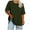 Army Green, variant on Womens Plus Size Tops Solid Color Short Sleeve Crewneck Tshirts Summer Loose Casual Shirts for Women Hot Pink B XXXXXL