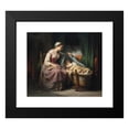 thumbnail image 2 of Hippolyte Dominique Holfeld 17x15 Black Modern Framed Museum Art Print Titled - Sweet Dreams (1861), 2 of 5