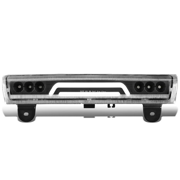 DNA Motoring 3BL-GMCD00-3D-LED-BK For 2000 to 2006 Chevy Tahoe Suburban GMC Yukon XL 1500 2500 Black Housing 3D LED Bar Third 3rd Tail Brake Light Lamp 01 02 03 04 05