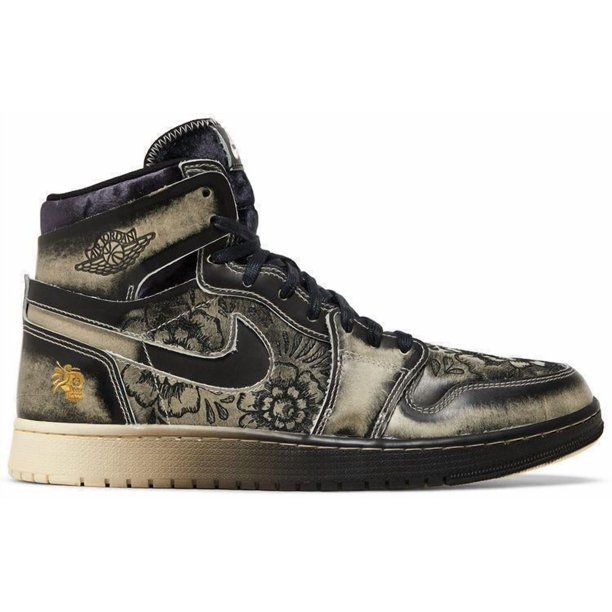 Ni - ke Size 9.5 - Air Jordan 1 Zoom Comfort 2 High Día De Muertos