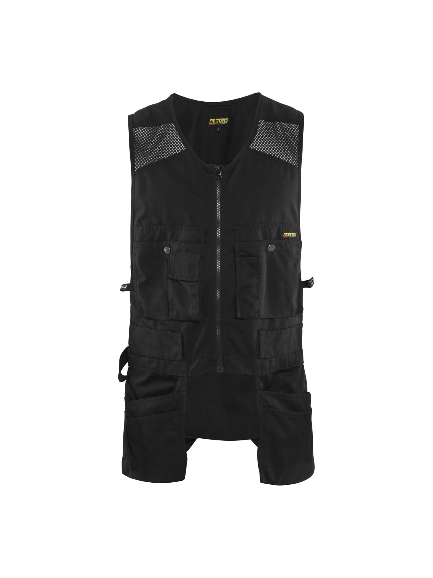 Blaklader Black Size Medium US Utility Vest with Mesh