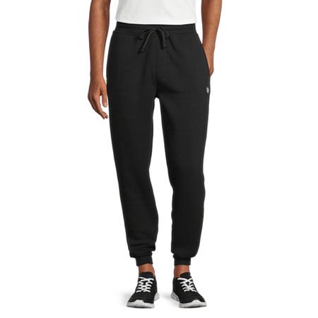 U.S. Polo Assn. Mens Regular Fit Jogger Pant, Large , Black