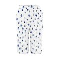 thumbnail image 4 of Krdevn Women's Dot Print Shorts - Loose Fit Quarter-Length Casual Pants with Pockets,Size S, 4 of 5