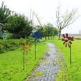 thumbnail image 3 of FRCOLOR 3Pcs Outdoor Metal Wind Spinner Pinwheels Windmill Party Pinwheel Wind Spinner, 3 of 8