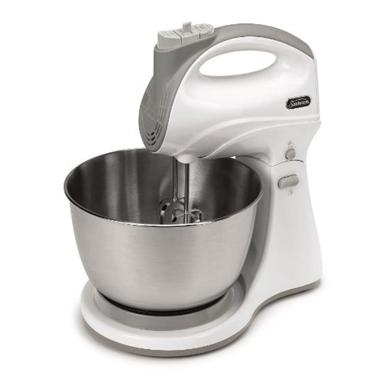 Sunbeam 250-Watt 5-Speed Stand Mixer, Black, with Hand Mixer