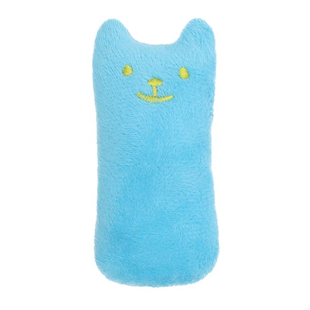 WDOplteas Cat Catnip Toys - Suministros para Gatito peluche para masticar para gatos (Azul)