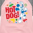 thumbnail image 3 of Disney Jr - Hot Dog Mickey  - Toddler & Youth Girls Raglan Graphic T-Shirt, 3 of 5