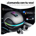 thumbnail image 5 of Audífonos Gamer In Ears Color Plata Luces Rgb, 70h Duración, 5 of 5
