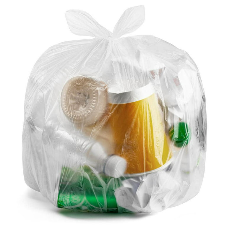 Perk™ 13 Gallon Scented Kitchen Trash Bag, 28 x 24, Low Density, 0.9 mil,  White, 100 Bags/Box (PK56751) - Yahoo Shopping
