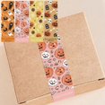thumbnail image 2 of Pegatinas de feliz Halloween, etiquetas de sellado de calavera de bruja de calabaza para embalaje de regalo de vacaciones, etiqueta decorativa, 9x3CM, 30-90 piezas, 2 of 4