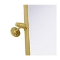 thumbnail image 3 of Elegant Kitchen and Bath Amoura 27X36 Pivot Mirror In Brass, 3 of 15