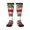 2 Black-1, variant on Women's Knee High Socks California Flag Thermal Soft Knee Long Socks