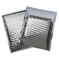 thumbnail image 2 of Box Partners Glamour Bubble Mailers 7" x 6 3/4" Silver 72/Case GBM0706S, 2 of 5