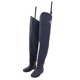 thumbnail image 5 of Botas s de las botas de los zancudos de la cría de la pesca hechas de material impermeable azul del PVC 40 Macarena Pantalones de pesca multipropósito, 5 of 8