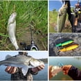 thumbnail image 5 of 10pcs Whopper Fishing Lure for Bass Popper Top Water Fishing Lures with Floating Rotating Tail Barb Treble Hooks in Saltwater Freshwater Plopping Lures Kit, 5 of 5