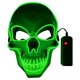 thumbnail image 1 of Escudo facial Halloween LED Luminoso Protector facial completo Horror Esqueleto Cabeza Cosplay Fiesta Prop, Verde fluorescente Sweethay HA007257-01, 1 of 6