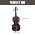 thumbnail image 2 of KAKOWELY 1 Ensemble de Jouet Violon Musical Simulé pour Enfants, Instrument de Performance Créatif, 15.35"X5.51"X2.56 Pouces, 2 of 4