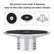 thumbnail image 3 of Nuevo Black Record Weight Clamp Lp Vinyl Turntables Metal Disc Stabilizer -Silver Inevent EL007631-00, 3 of 3