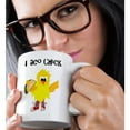 thumbnail image 2 of 3drose, Funny Cute Taco Chick Cartoon with Chicken Eating Taco, 11oz Magic Transforming Mug, 2 of 7