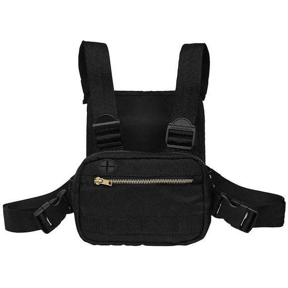 Multifunctional Chest Rig Shoulder Bag Pack Cell Phone Holder Bag Case Running Outdoor Camping Hikin