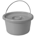 thumbnail image 2 of Drop-arm commode deluxe steel, 19-23" height, 2/case, 2 of 2