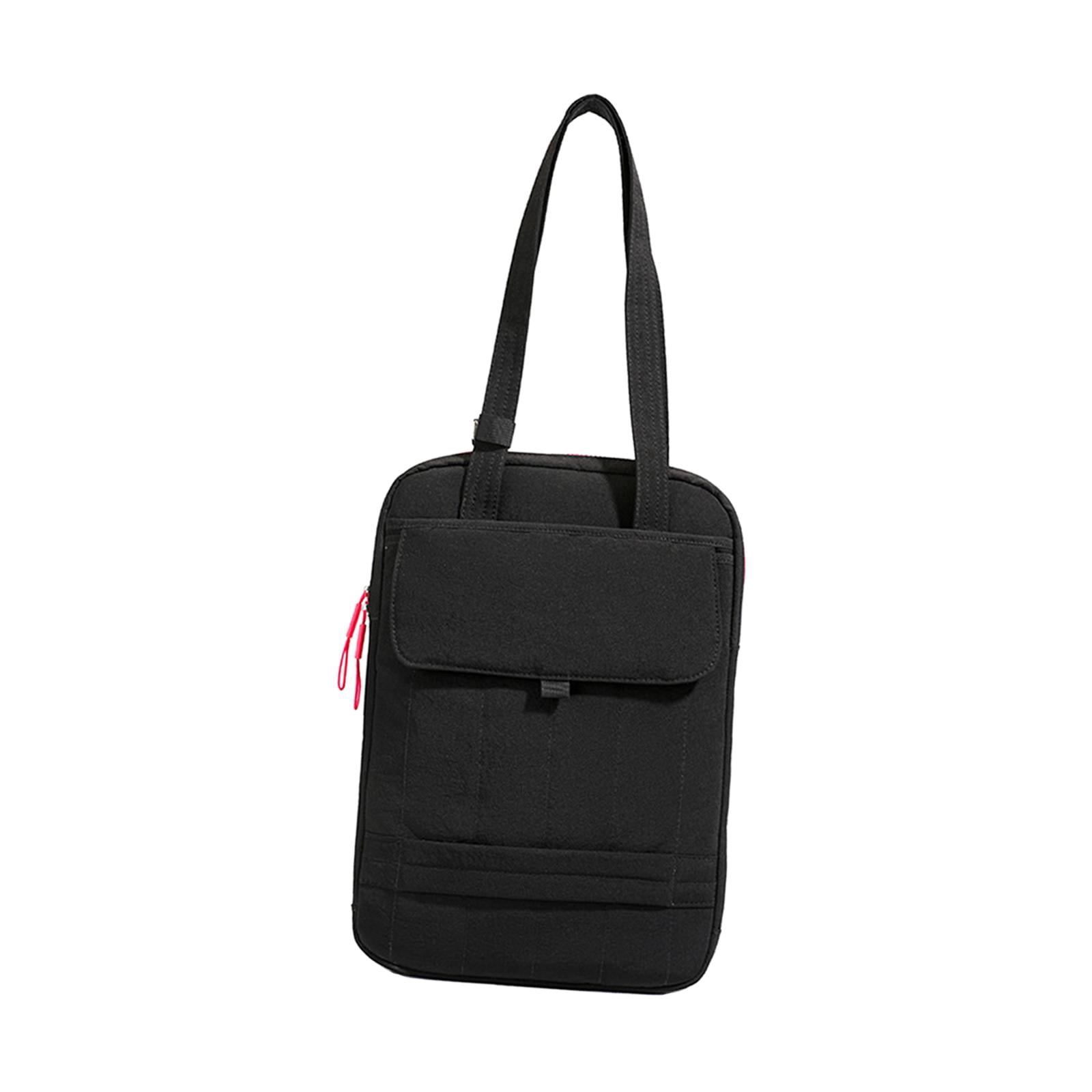 Laptop Shoulder Bag Tote Handbag Waterproof Taffeta Velvet Large Capacity for Office and Business Professionals