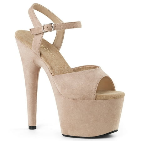 

ADORE-709FS 7 Heel 2 3/4 Platform Ankle Strap Sandal
