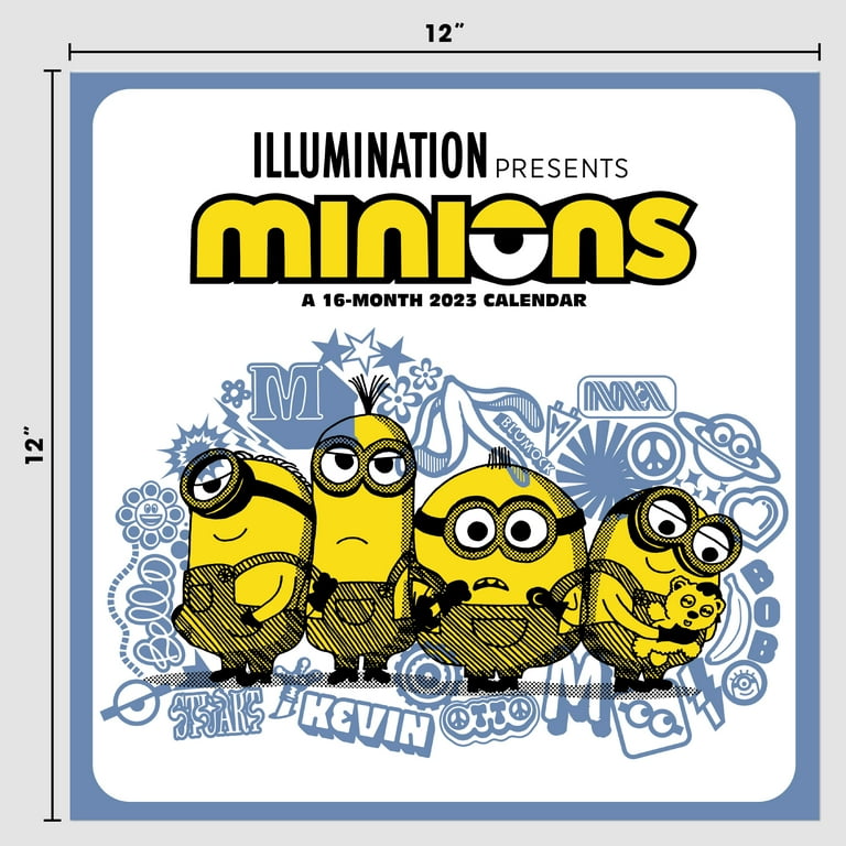 Minions 2024 Desk Calendar Danit Elenore