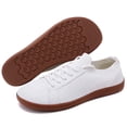 thumbnail image 1 of Nuevos Zapatos Deportivos Transfronterizos Gran Tamaño Con Horma Ancha Zapatos Casuales para Parejas Primavera Y Otoño Transpirables Y Livianos (K01 Blanco 40), 1 of 9