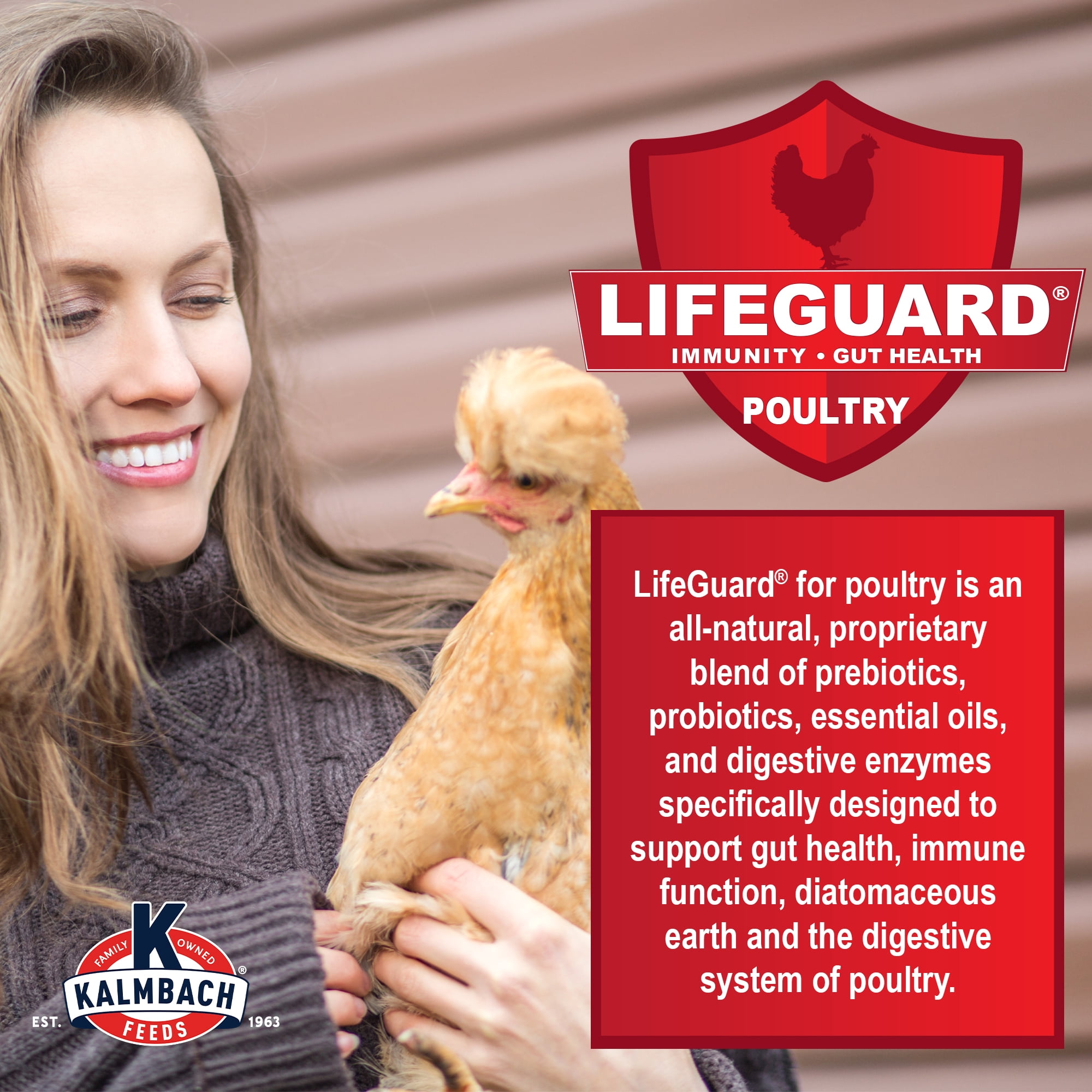 (4 pack) Kalmbach Feeds 20% Full Plume Feathering Feed Mini-Pellets for Poultry, 50 lb bag