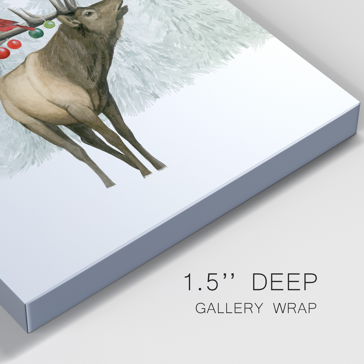 Festive Forest II- Gallery Wrapped Canvas