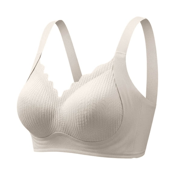 Full Coverage Wireless Everyday T Shirt Bra for Support in Plus Size Comfort Fit for Daily Wear Maiden Lingerie