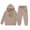 A-Khaki3, variant on Jamsmile Toddler Girls Outfit Sets Long Sleeve St. Patrick'S Day Print Hoodie Top Sweatpant Tracksuits