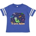 thumbnail image 3 of Inktastic I Love Space Cute Dinos and Planets Boys or Girls Toddler T-Shirt, 3 of 5