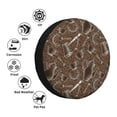 thumbnail image 4 of Fotbe Coffee pots Funda de Llanta de Repuesto con Estampado, Engrosada, Ajuste Universal para Jeep, Remolque, RV, SUV, Camión-16 inch, 4 of 6