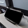 thumbnail image 2 of Pu Adjustable Angle Phone Stand For Desk Flexible Cell Phone Holder Bendable Freely Lightweight For All Smartphones Travel Home Airplane (Black), 2 of 6