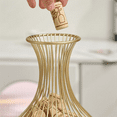 thumbnail image 3 of Metal Wine Cork Display Holder, Wine Stopper Collector, Decorative Free Standing Cork Storage Rack Catcher Container, 3 of 6