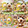 thumbnail image 2 of Peluche de Capibara 26.5 cm (10.4 in), Muñeco Suave con Atuendo de Pascua y Primavera, Regalo para Canasta de Pascua, Decoración y Colección, 2 of 9