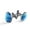 Color 4, variant on Men's Classic Stainless Steel, Blue Camouflage Skulls Pattern Cufflinks Business Wedding Shirts, Black