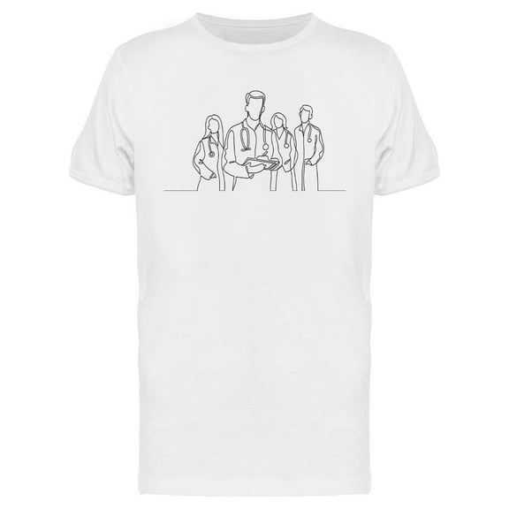Team Of Doctors T-Shirt Men -Image by Shutterstock, Male 3X-Large