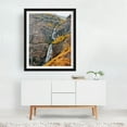 thumbnail image 3 of Provo Waterfall - Provo Utah Photography Waterfall Autumn Nature Landscape Mountain Scenic Wilderness Black Framed Wall Art Print 9 x 12 inches, 3 of 4