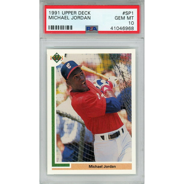 Michael Jordan Chicago White Sox 1991 Upper Deck #SP1 PSA 10 Card 