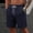(Casual 141)Navy, variant on Mens Shorts Casual Breeches Fashion Summer Pockets Elastic Waist Drawstring Fifth Breathable Short Pants