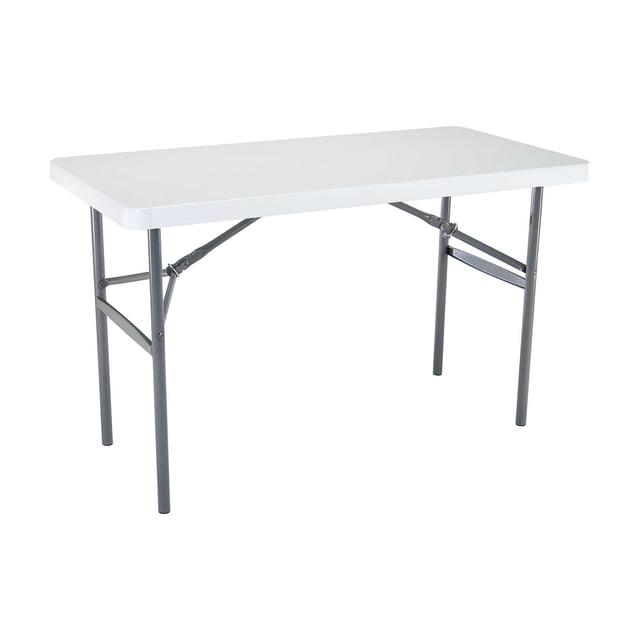 Mesa Plegable Rectangular De 1.22m Lifetime ( Tablon )