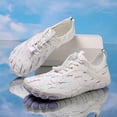 thumbnail image 7 of Summer Lightweight Womens Wading Sneakers Water Swimming Shoes Non Quick Dry Fishing Hiking Outdoor Breathable Footwear White 38, 7 of 7