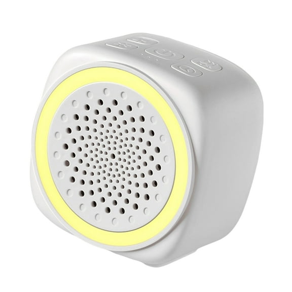 Huhudde Multicolor Night Lights Sounds Machine 26 Natural White Noises Portable Sleep Aid Device For Babies Adults Bedroom Nurse